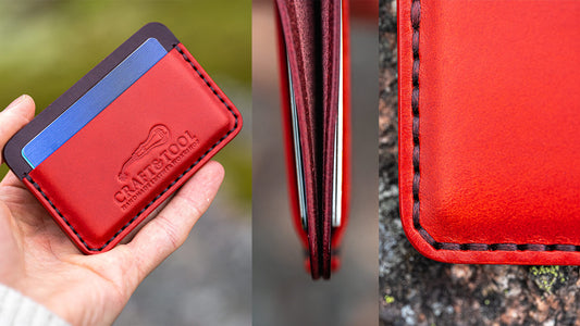 Handmade Leather Wallets with CRAFT&TOOL