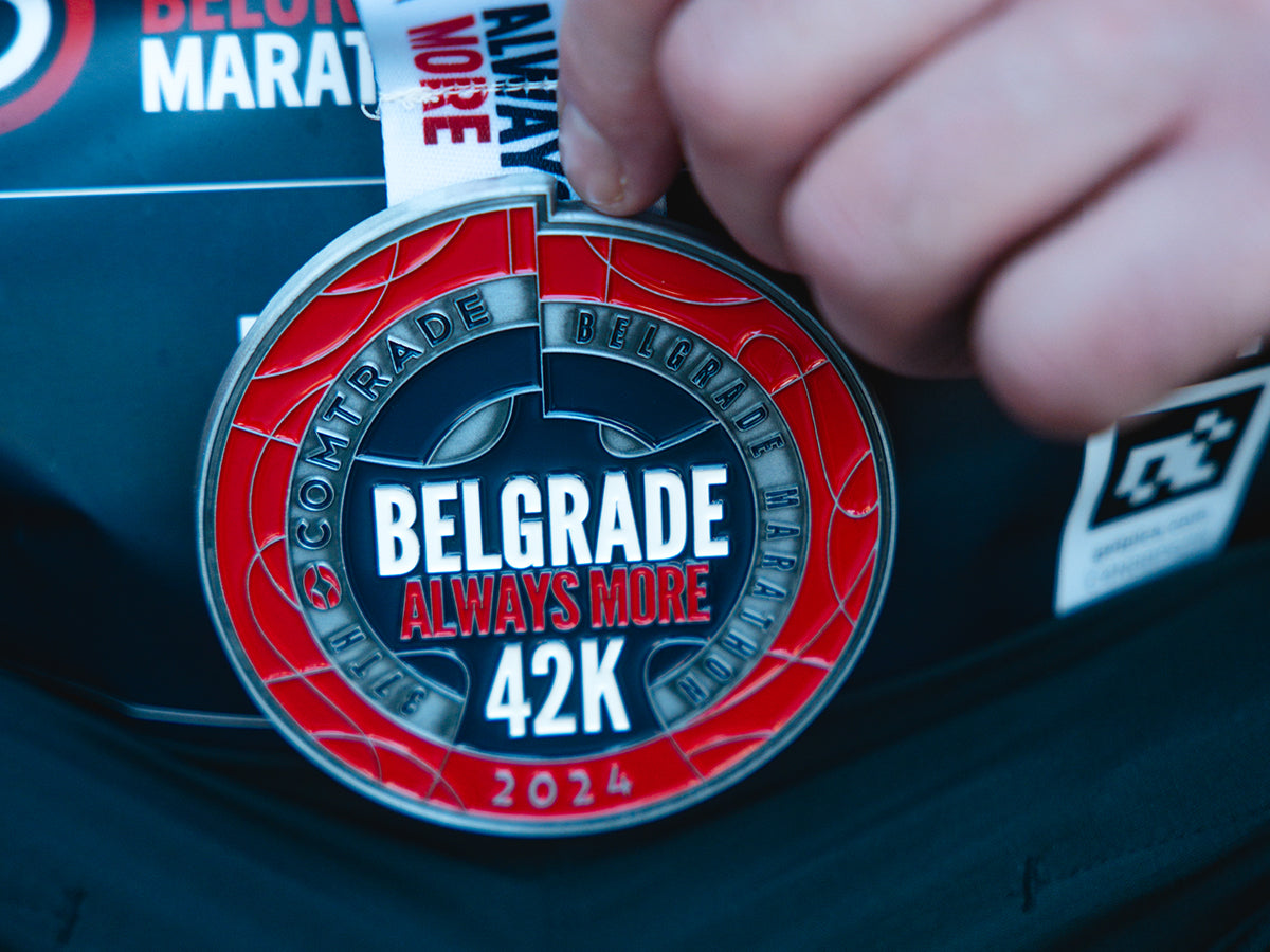 belgrad maraton medalj